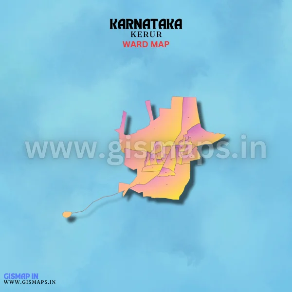 Kerur Ward Map (Karnataka)